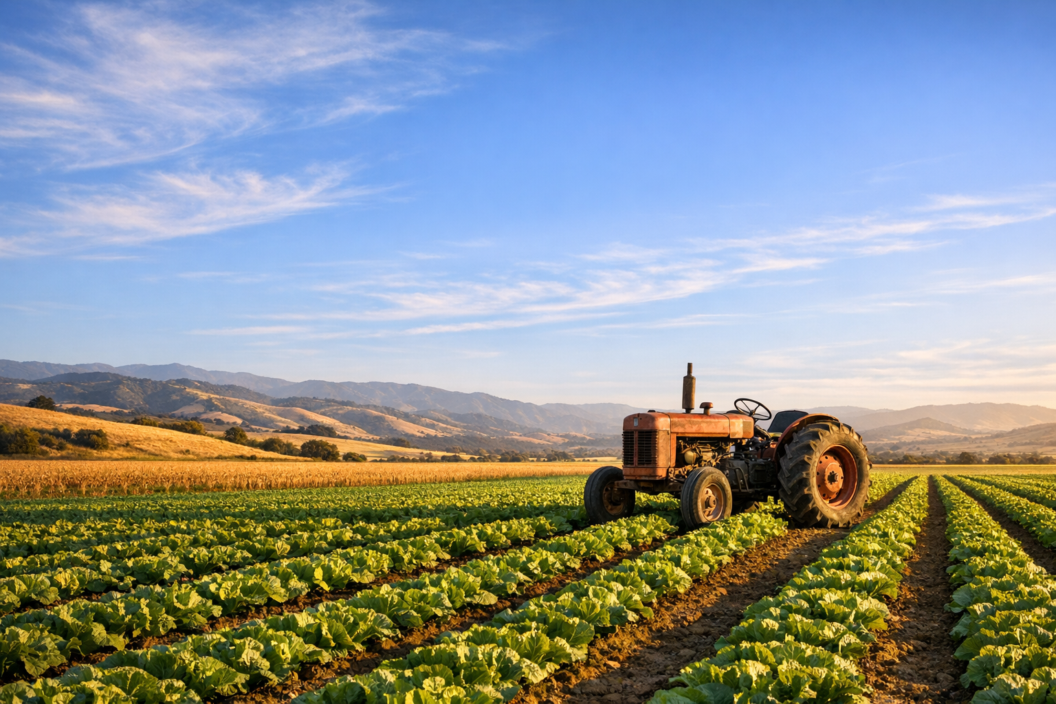 Salinas Valley Harvest Field